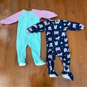 2-Pack Gerber Baby Onesie PJ’s